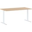 3483600896520-Table de réunion modulaire YES ! - 180 cm - Pieds blancs - Chêne--0
