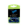 3364220149022-Exacompta - 25 Épingles papic - 10 mm - bleu-Avant-1