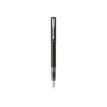 Parker Vector XL - Stylo plume noir - pointe moyenne - bleu