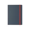 4002432125715-Leitz Cosy Mobile - Chemise à 3 rabats polypropylène - A4 - gris-Avant-0