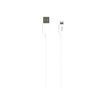 3701263503327-JAYM - câble de charge et de synchronisation USB/USB Lightning - 2 m - blanc-Avant-0