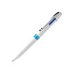 4004675140166-Schneider Take 4 - Stylo à bille 4 couleurs - blanc-Angle gauche-0