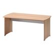 Bureau JAZZ+ - 160 cm - Pieds panneaux - Hêtre