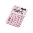 Calculatrice de bureau Casio MS-20UC - 12 chiffres - alimentation batterie et solaire - rose