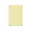 3020120011035-Oxford International - Bloc notes - A4 + - 160 pages - ligné jaune - perforé-Avant-0