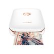 190781575788-HP Sprocket Photo - imprimante - couleur - zinc - avec Papier photo HP ZINK Sticky-Backed (10 feuil-Avant-1
