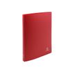Exacompta Opak - Classeur à anneaux - Dos 20 mm - A4 - pour 100 feuilles - rouge