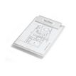 4005546889238-DURABLE POCKETFIX - 10 Porte-étiquettes adhésives - 30 x 100 mm - transparent-Angle droit-1