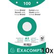 3130631106080-Exacompta - 10 Packs de 100 Fiches Bristol - A5 - petits carreaux - perforées - blanc--0