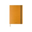 Oberthur Carmen - Carnet de notes souple A6 - uni - moutarde