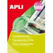 Apli Paper - Films transparents pour rétroprojecteur - A4 - 20 feuilles - impression laser