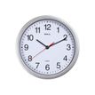 4002390065658-MaulRun - Horloge - mécanisme quartz - 25 cm - blanc argenté-Avant-0