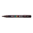 Posca - Marqueur peinture pointe fine - marron foncé