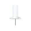 Exacompta - 25 Épingles papic - 10 mm -blanc