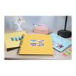 3130630151203-Exacompta Milano - Album photos 32 x 32 cm - 60 pages - jaune-Avant-4