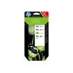 887111497345-HP 940XL - Pack de 4 - noir, cyan, magenta, jaune - cartouche d'encre originale-Avant-0