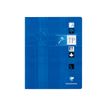 Clairefontaine Metric - Cahier de travaux pratiques (TP) pour déficients visuels - 17 x 22 cm - 64 pages - Grands carreaux noirs agrandis - Disponible en différents coloris