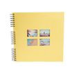 3130630151203-Exacompta Milano - Album photos 32 x 32 cm - 60 pages - jaune-Avant-0