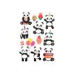 3532435179732-Graine Creative - Stickers panda - 11 pièces - 40 mm-Avant-0
