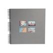 Exacompta Milano - Album photos 32 x 32 cm - 60 pages - gris