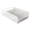 3386177057489-Clementina Frog - Corbeille à courrier - double mesh blanc-Angle gauche-0