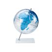 3173741236872-Sign Deco - Globe non lumineux 30 cm - bleu-Avant-0