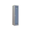 Vestiaire Industrie Salissante - 1 porte - 180 x 40 x 50 cm - gris/beu
