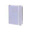 Agenda perpétuel Life Journal Infinite - 15 x 21 cm - violet pastel - Quo Vadis