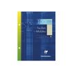 3329680134506-Clairefontaine - feuilles simples 17x22 cm - 100 pages - grands carreaux (Seyes) - perforées-P_201345_1-0