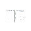 3371010118946-Recharge pour organiseur Timer 21 Planning - 1 semaine sur 2 pages - 15 x 21 cm - Quo Vadis--0