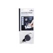 4005546981796-Durable - Enrouleur de badge - bouton pression clip noir-Avant-2