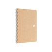 3020120163376-Oxford Touareg - Cahier A5 - 180 pages - grands carreaux (Seyes)-Angle gauche-6