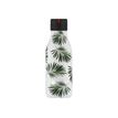 3614300065620-Les Artistes Paris - Gourde Bouteille isotherme 280 ml - Seychelles - acier inoxydable-Avant-0