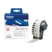 4977766628310-Brother DK-2221 - Ruban d'étiquettes auto-adhésives - 1 rouleau (29 mm x 30,48 m) - fond bl-P_222100_4-0