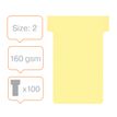 3147330066249-Nobo - 100 Fiches en T - Taille 2 - jaune--1