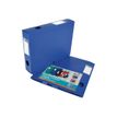 3045050357138-Oxford Memphis - Boîte de classement plastique - dos 60 mm - bleu-Angle gauche-0