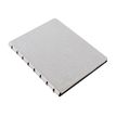5015142269432-Filofax Saffiano - Carnet de notes à spirale A5 - argent métallisé-Angle gauche-2