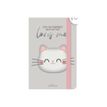 Agenda semainier - 1 semaine par page + 1 page de notes - 12 x 18 cm - chaton - Legami Photo Collection