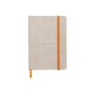 3037921173053-RHODIA Rhodiarama - Carnet souple A6 - 144 pages - ligné - beige-Avant-0