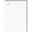 3371010048595-Quo Vadis Timer 17 - Recharge pour organiseur - 10 x 17 cm - fiches de notes blanches-P_247005_1-0