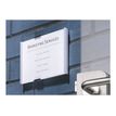 4005546400037-Durable Info Sign - Plaque de porte personnalisable - A6-Angle droit-0