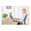 0043859752737-Fellowes Clarity - Support pour ordinateur portable transparent - réglable en hauteur - av-Angle gauche-4