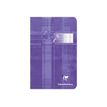3329680036961-Clairefontaine Metric - Cahier pour déficients visuels - 11 x 17 cm - 96 pages - Grands carreaux noirs agrandis - Disponible -Avant-2