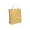 3065503957050-Clairefontaine - 25 Sacs cadeau kraft - 22 cm x 10 cm x 27 cm - or-Angle gauche-0