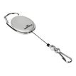4005546806495-Durable - Enrouleur mousqueton de badge - gris-Angle gauche-0