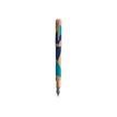 3219918242700-Enzo Varini Palazzo Scandinavo - Stylo plume - bleu rose-Angle gauche-0