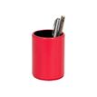 3338805002613-Quo Vadis Satiny - Pot à crayons - 7,5 x 10 cm - peau de vache - rouge-Avant-0