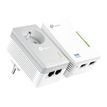 6935364032913-TP-Link TL-WPA4225KIT - Kit CPL AV600 + WiFi N300-Angle gauche-0
