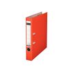 4002432101054-Leitz 180° - classeur à levier - pour A4 - capacité : 350 feuilles - rouge clair-P_300018676_5-0