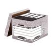 5016291008101-R-Kive System - Boîte d'archive - pour A4, Folio - gris, blanc (pack de 10)-P_300048164_1-0